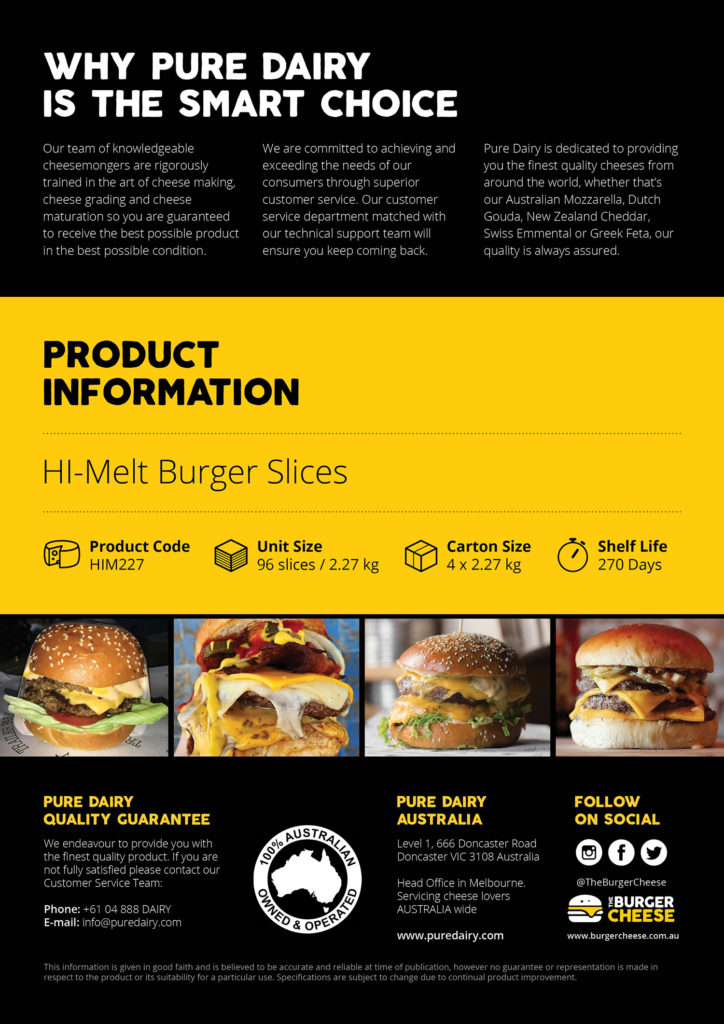 Buy American Cheese In Australia Burger Cheese Slices & Natural